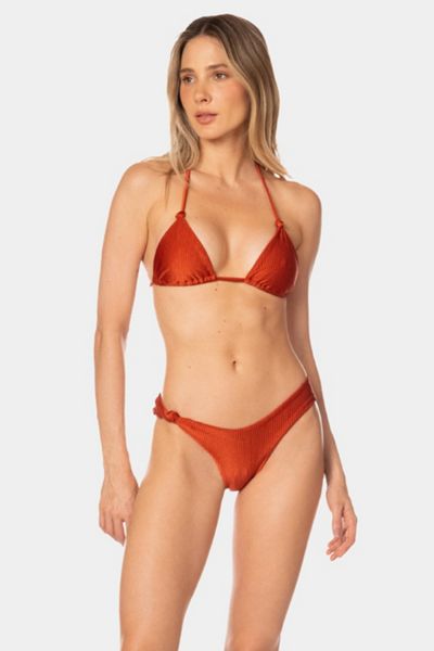 KIBYS Sunset Bazaar Laila Moderate High Leg Bikini Bottom