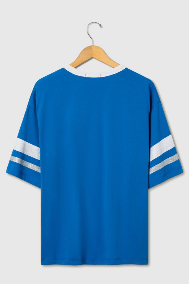 Junk Food NFL Glitter Boxy Ringer #1