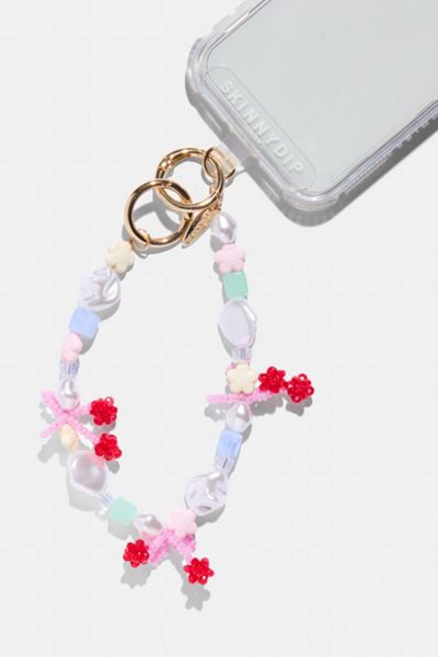 Skinnydip London Cherry Bow Charm Phone Chain