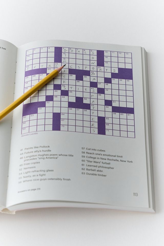 Crosswords: 100 Crossword Puzzles To Sharpen Your Mind By Maria Shriver, Patrick Schwarzenegger & MOSH #2