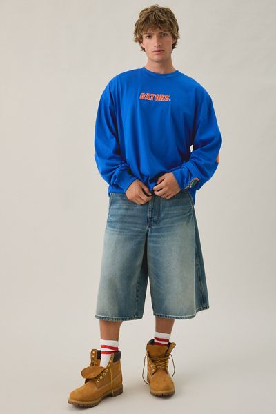T-shirt à manches longues Pro Standard Florida Gators Wingspan à épaules tombantes