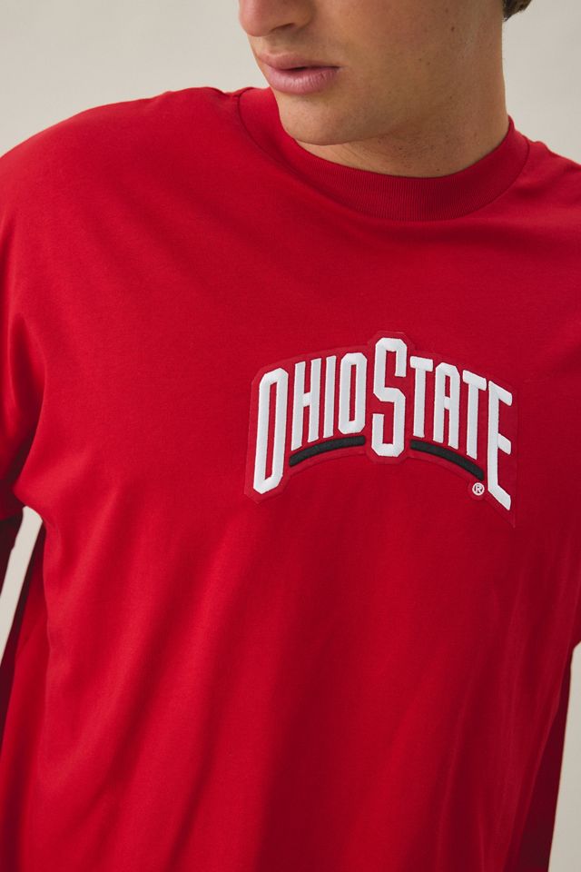 Pro Standard Ohio State Wingspan Drop Shoulder Long Sleeve Tee #2