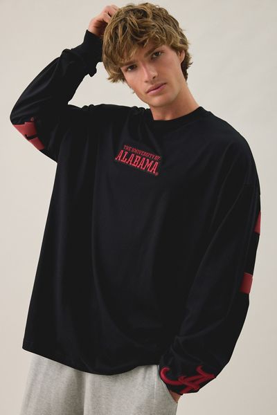 Pro Standard University Of Alabama Wingspan Drop Shoulder Long Sleeve Tee