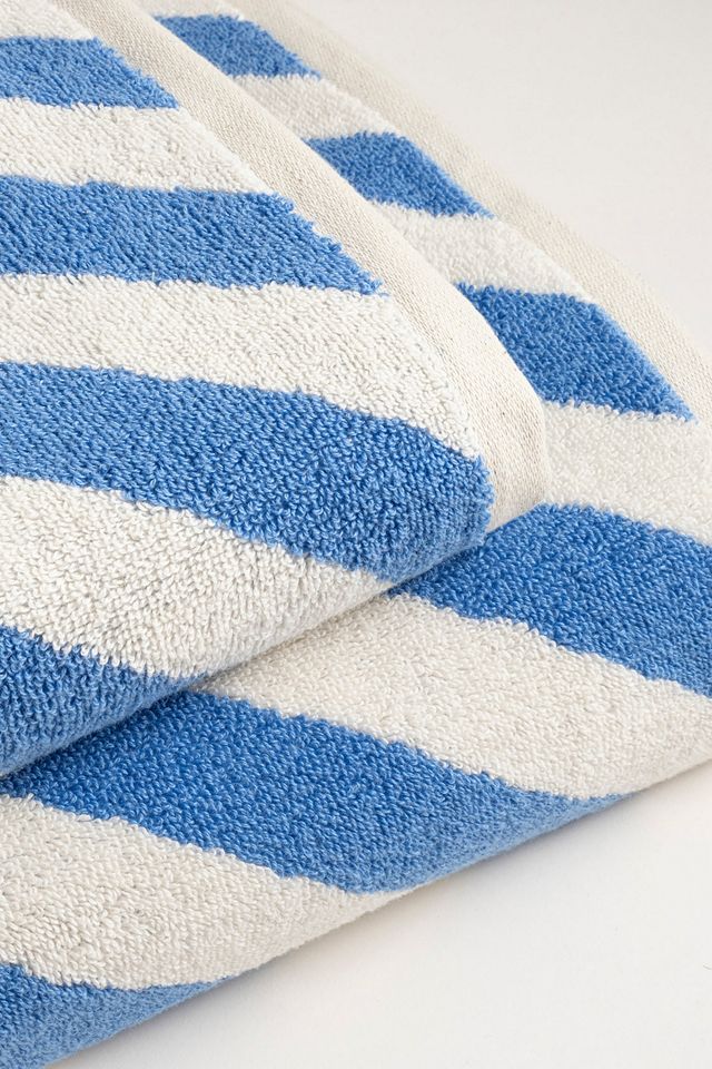 Zsa Zsa Zsu Striped Cotton Face Towel Set #2