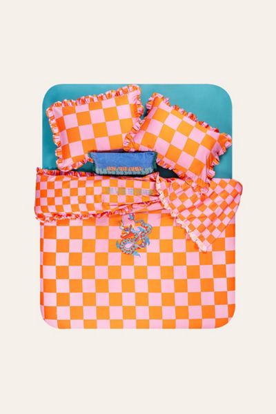 Zsa Zsa Zsu Lahor Cotton Satin Duvet Cover Set