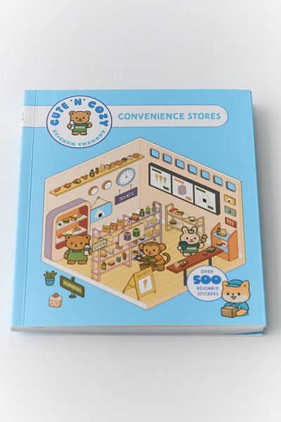 Cute 'n' Cozy Sticker Therapy : Plus de 500 autocollants réutilisables! Par Skittledog