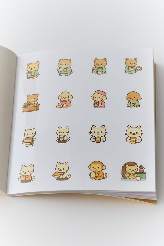 Cute 'n' Cozy Sticker Therapy: Over 500 Reusable Stickers! By Skittledog #2