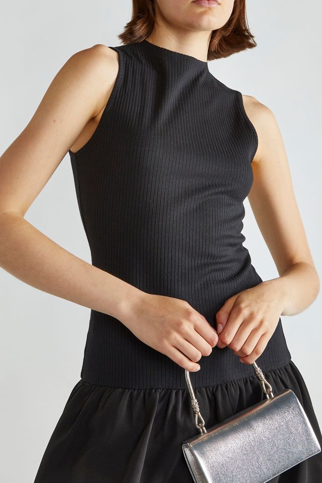 Glamorous Drop Waist Bubble Hem Mini Dress #1