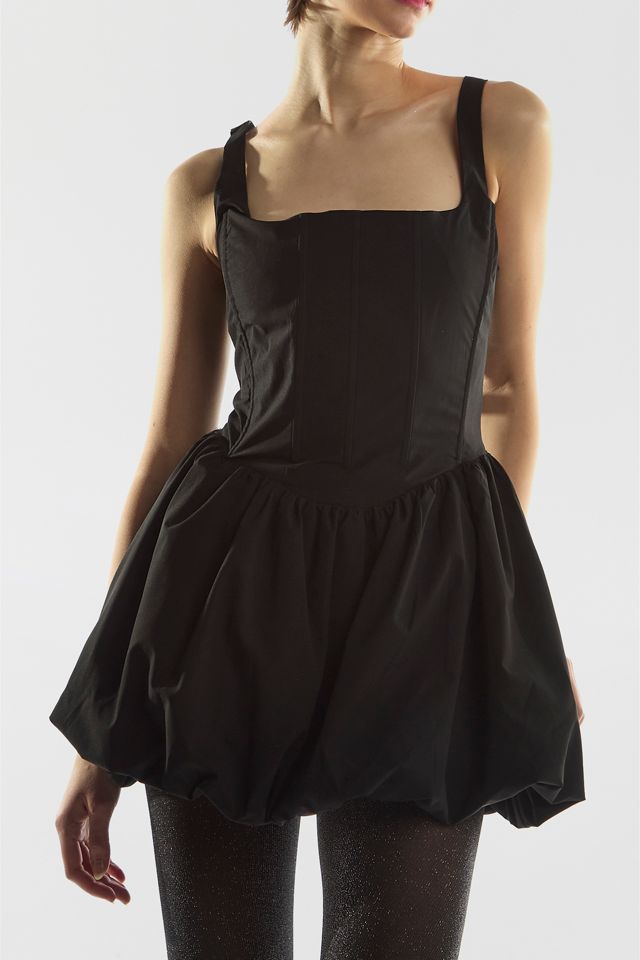Glamorous Bubble Hem Corset Mini Dress #1