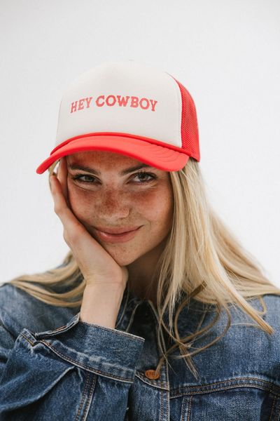 Gigi Pip Hey Cowboy Trucker Hat