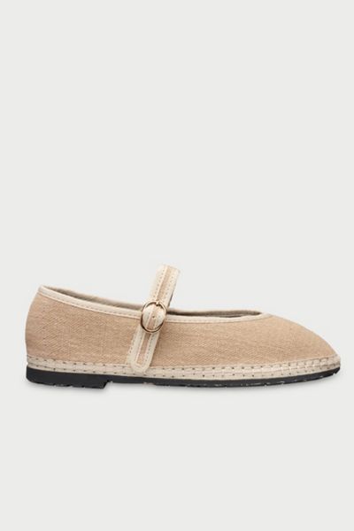 Flabelus Pierre Linen Mary Jane