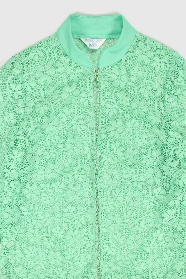 Vintage Floral Lace Blouse #1