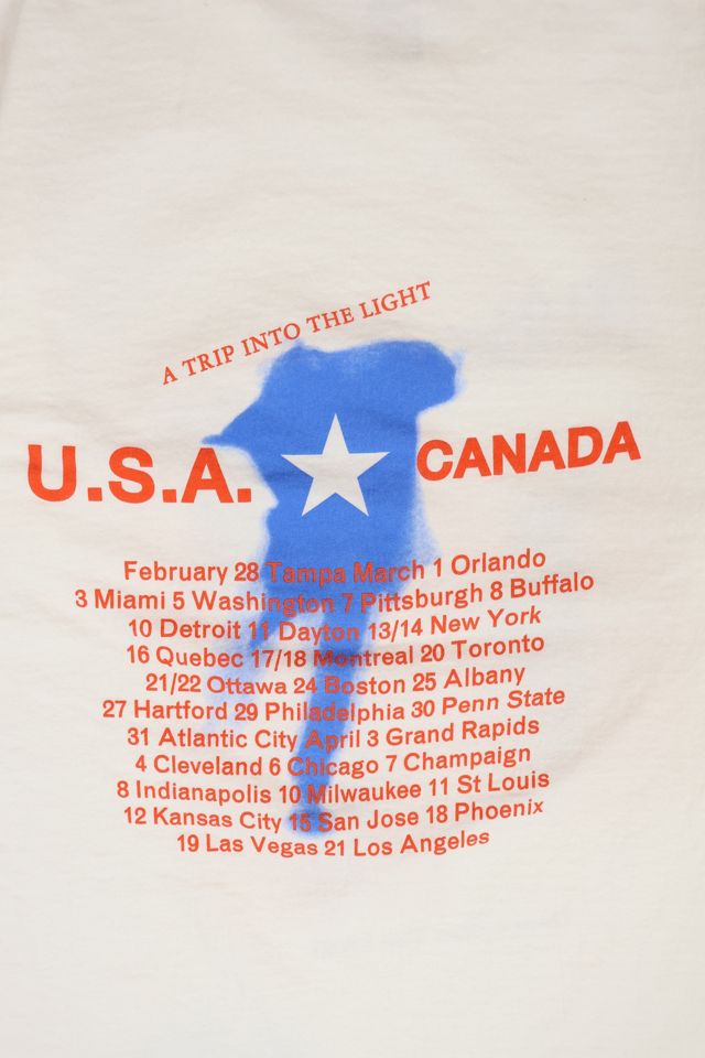 Vintage Phil Collins A Trip Into The Light Tour Tee #3