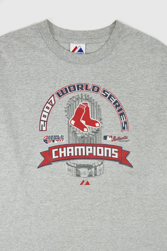 Vintage 2007 Boston Red Sox World Series Champions Tee #1
