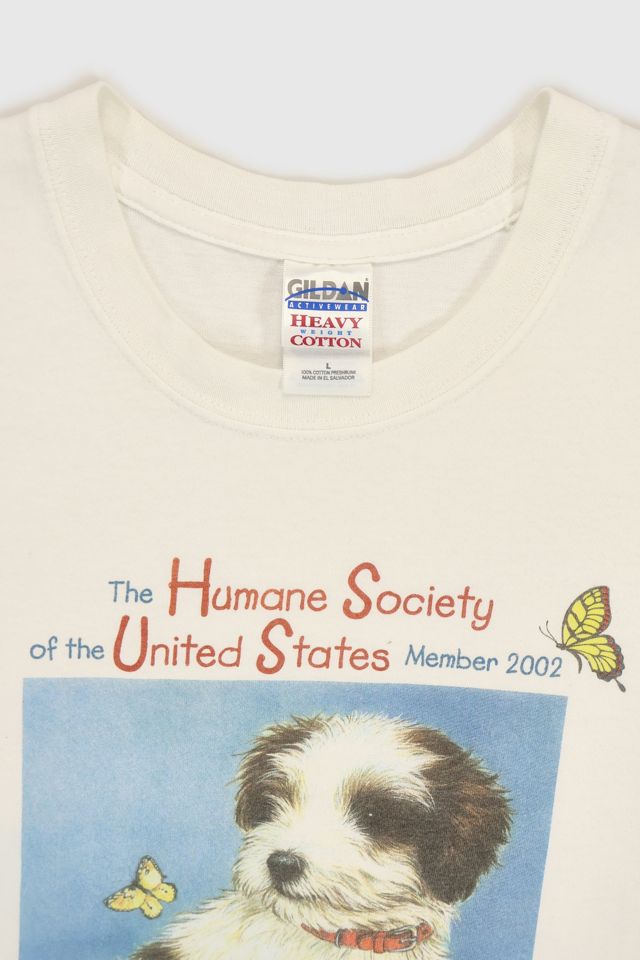 Vintage 2002 Humane Society Puppy Tee #2
