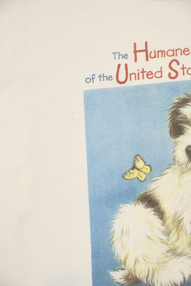 Vintage 2002 Humane Society Puppy Tee #3