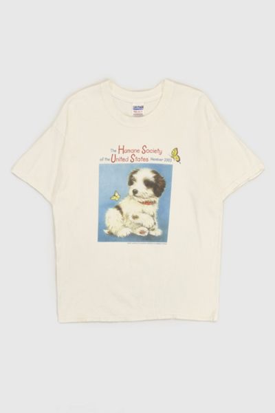 Vintage 2002 Humane Society Puppy Tee