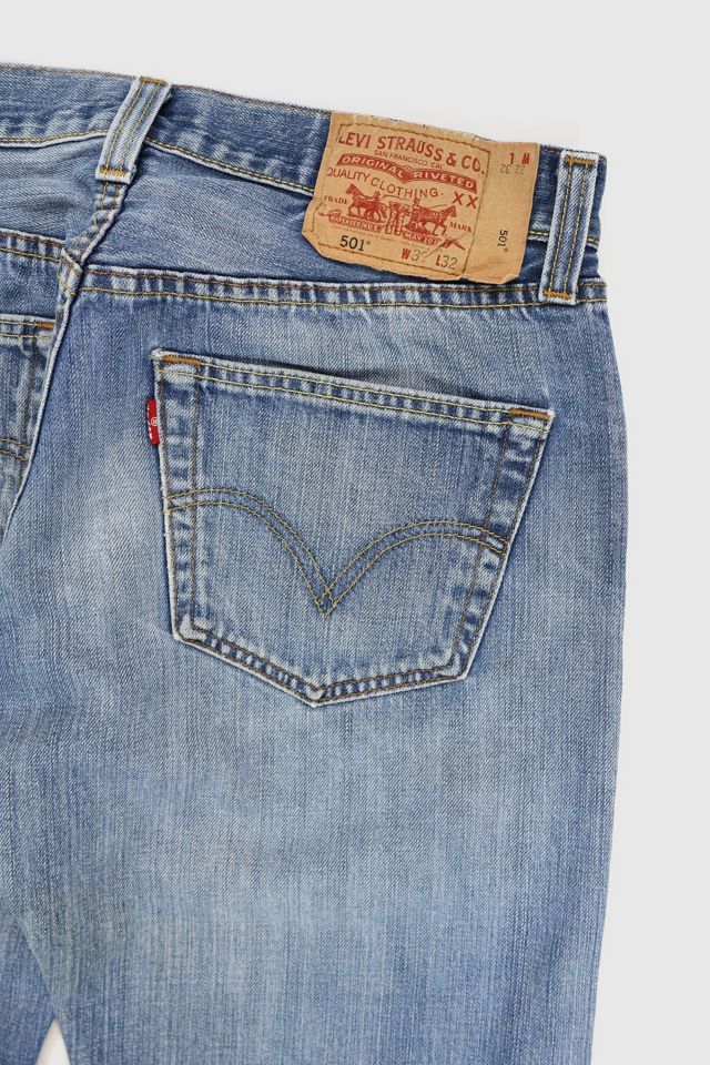 Vintage Levi’s® 501 Straight Fit Button Fly Jeans #3
