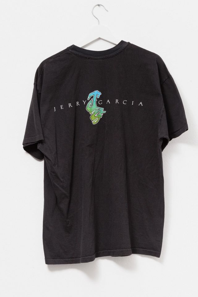 Vintage 1990s Jerry Garcia Distressed Graphic Band T-Shirt #1