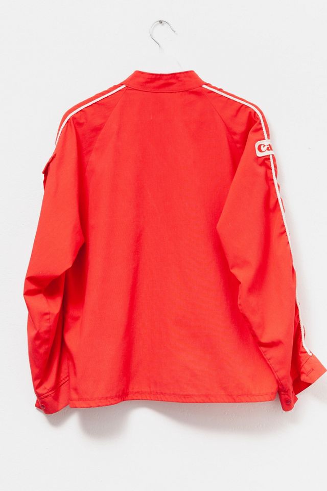 Vintage 1980s Canon Cameras Red Lightweight Jacket #1