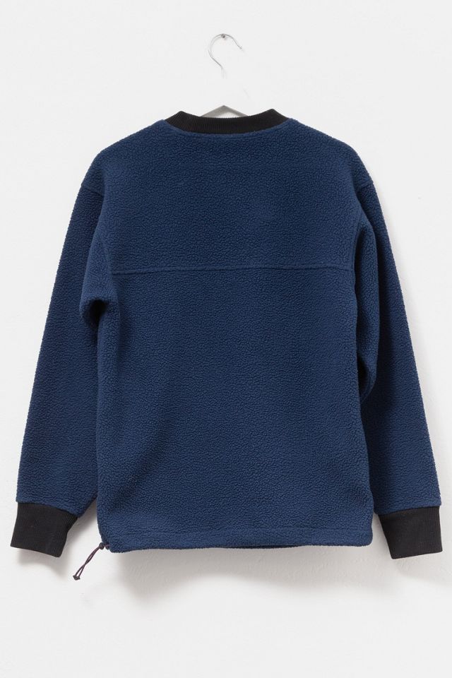 Vintage 1990s EBTEK Navy Blue Pullover Technical Fleece #1