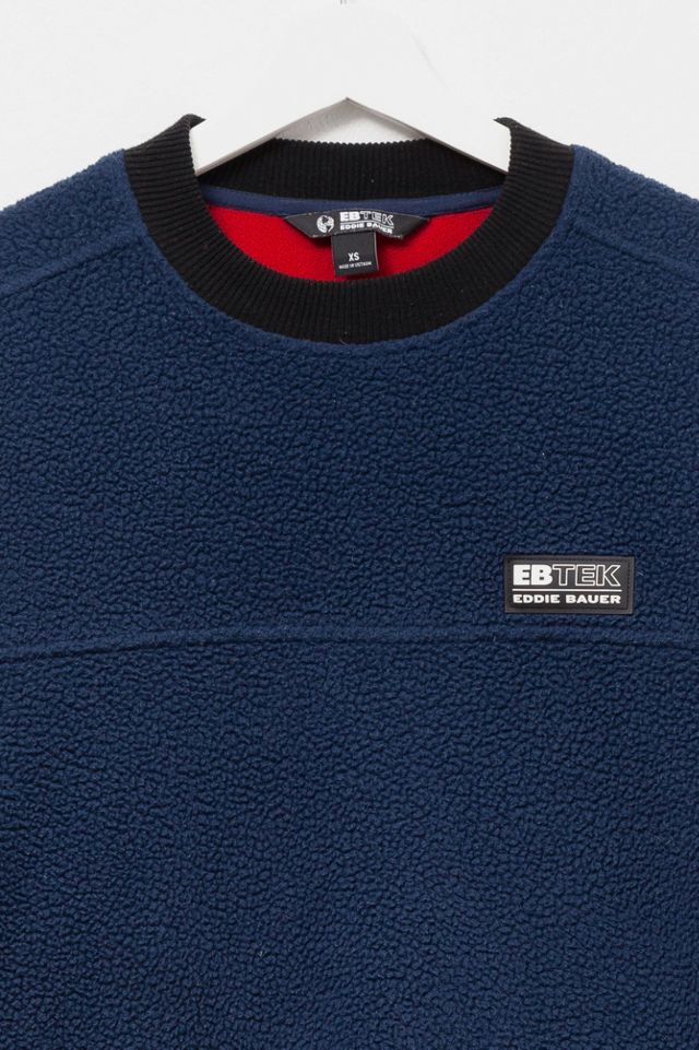 Vintage 1990s EBTEK Navy Blue Pullover Technical Fleece #2