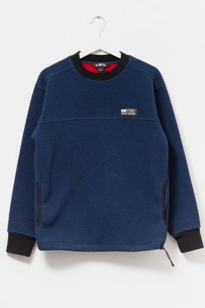 Vintage 1990s EBTEK Navy Blue Pullover Technical Fleece