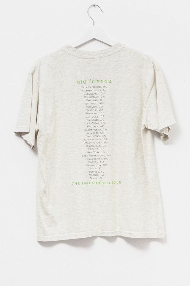 Vintage Y2K Simon and Garfunkel Distressed Tour T-Shirt #1