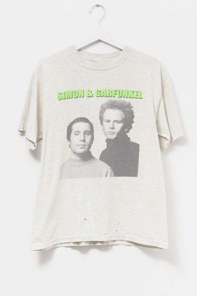 Vintage Y2K Simon and Garfunkel Distressed Tour T-Shirt
