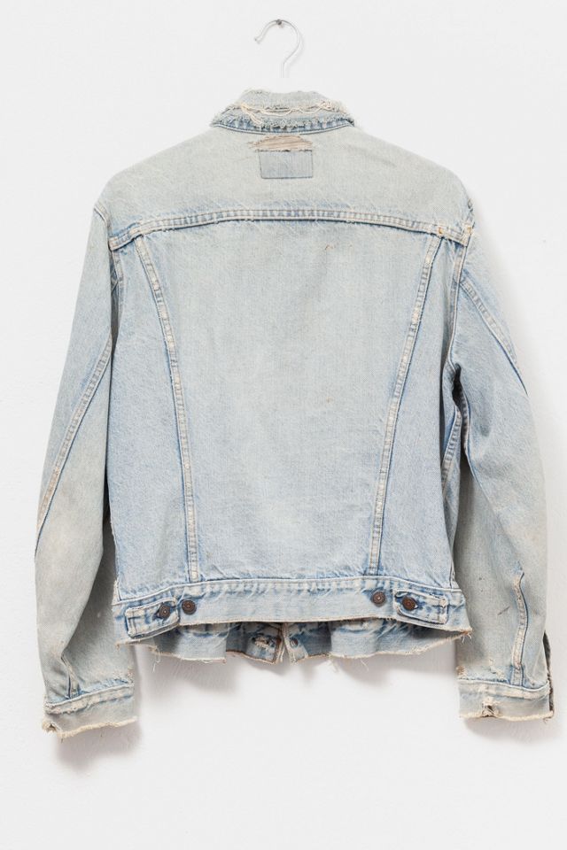 Vintage 1980s Levi’s® Heavily Distressed Trucker Jacket #1