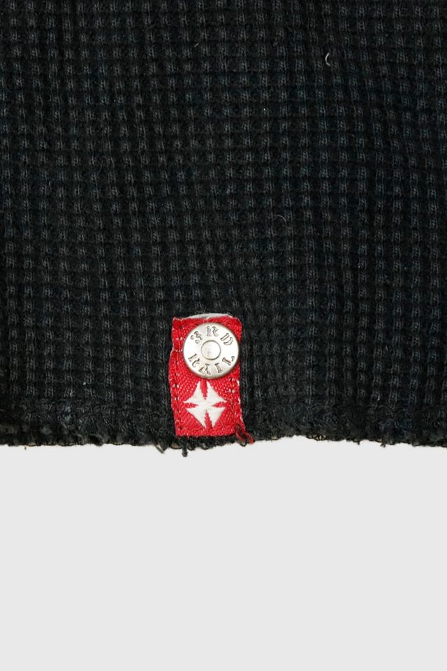 Vintage Third Rail Iron Cross Graphic Thermal Shirt #4