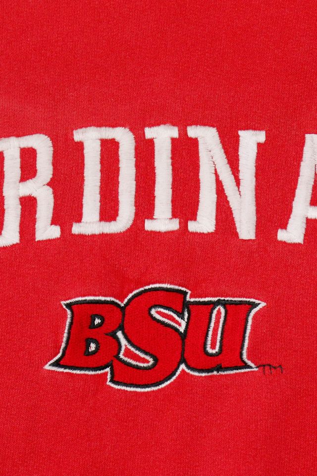 Vintage BSU Cardinals Hoodie Sweatshirt #2
