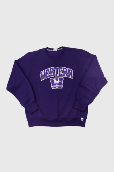 Vintage Western Mustangs Crewneck Sweatshirt