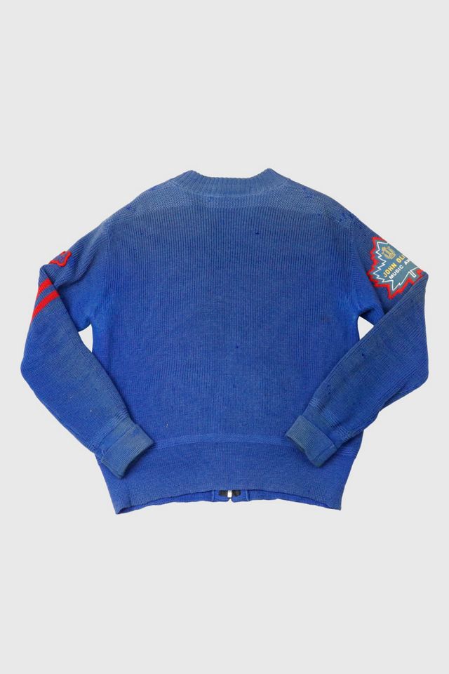 Vintage 40s Pride of the West Patchwork Zip Cardigan #1