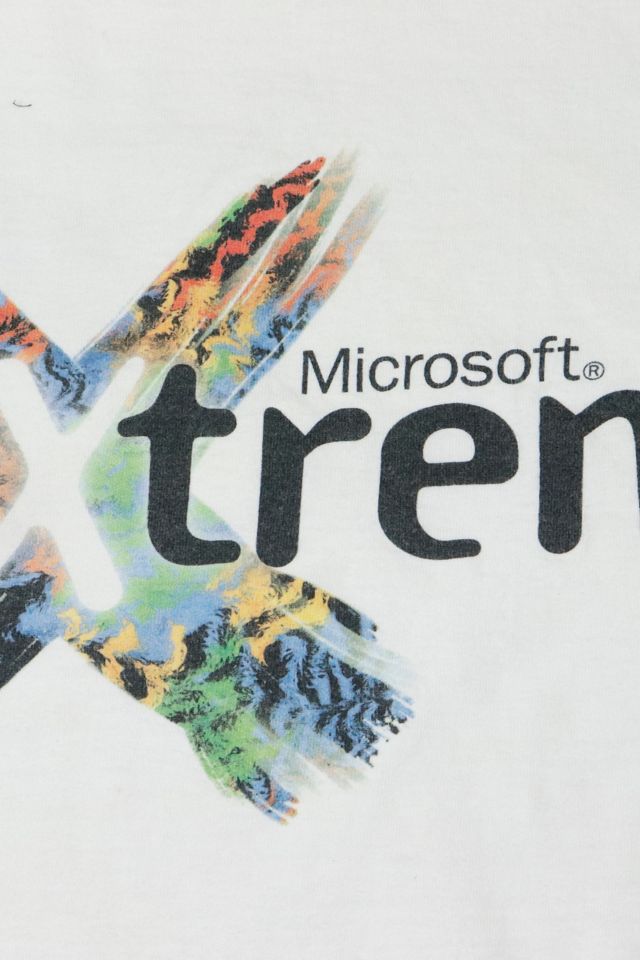 Vintage 90s Microsoft Extreme Computer Graphic T-Shirt #3