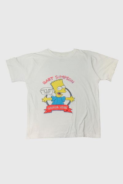 Vintage Bart Simpson Radical Dude Graphic T-Shirt