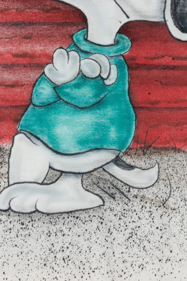 Vintage 80s Jerzees Snoopy Graphic T-Shirt #3