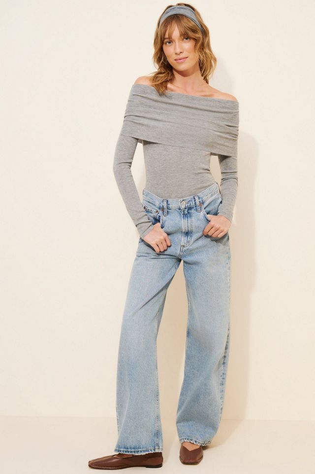 Nia Islay Off-The-Shoulder Sweater #3