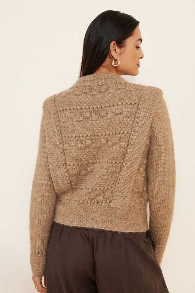 Endless Rose Chunky Knit Detailed Sweater #1