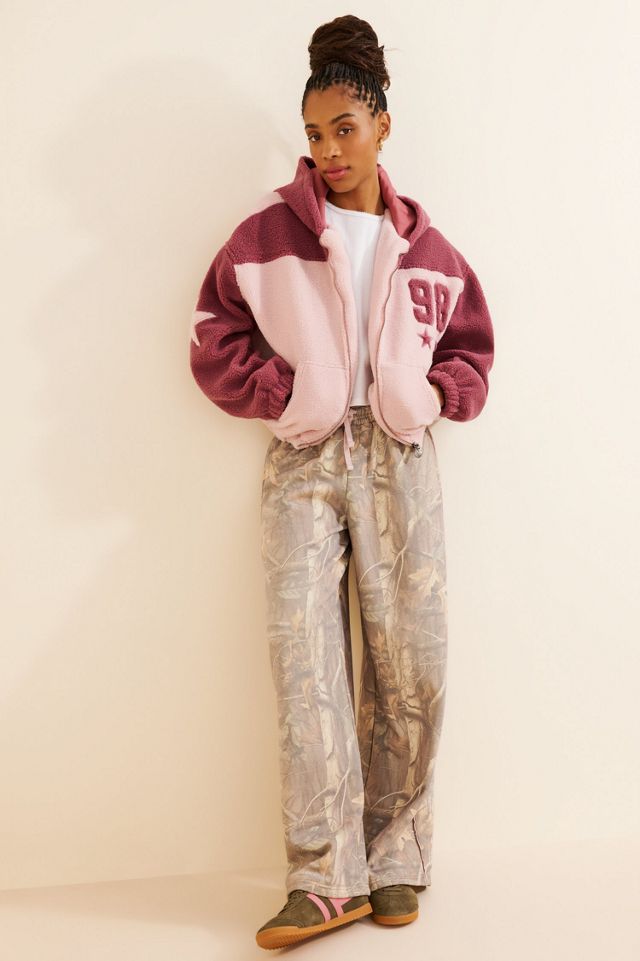 Daisy Street Slush Borg Hoodie #3