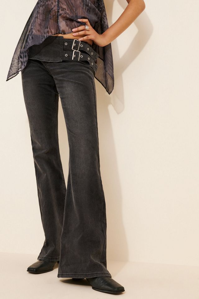 The Ragged Priest Moss Flare Jeans #3