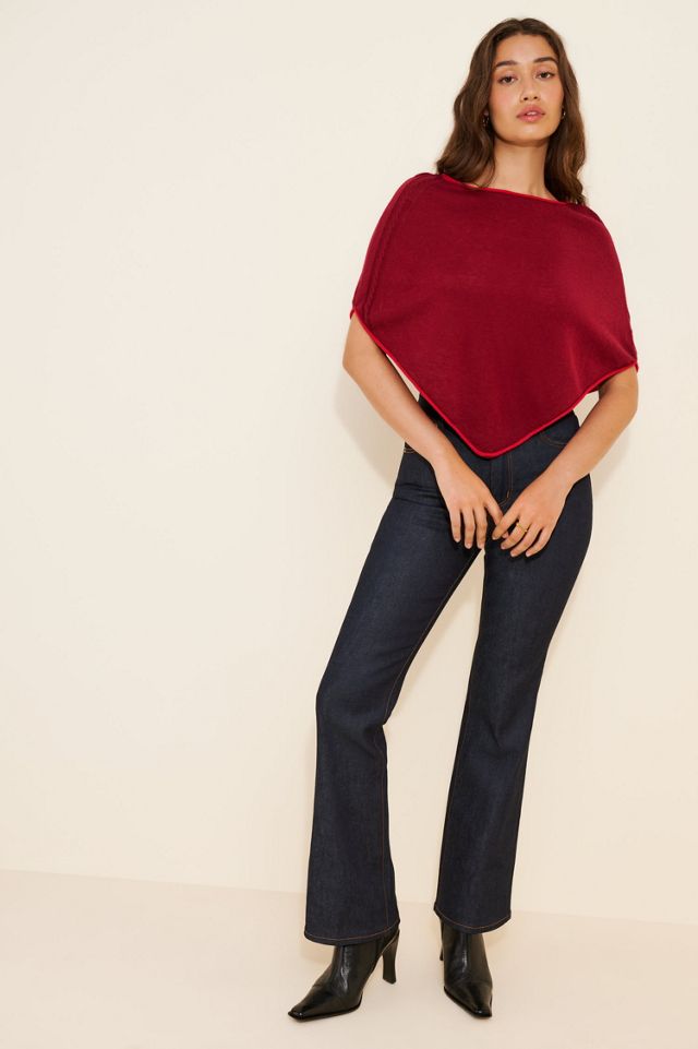 Frankies Bikinis Scout Knit Poncho #3