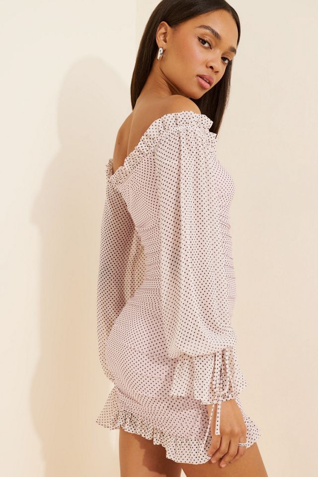 AFRM Claudia Crinkle Georgette Dress #1