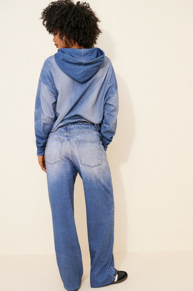 Boys Lie Done Denim Sweatpants #1