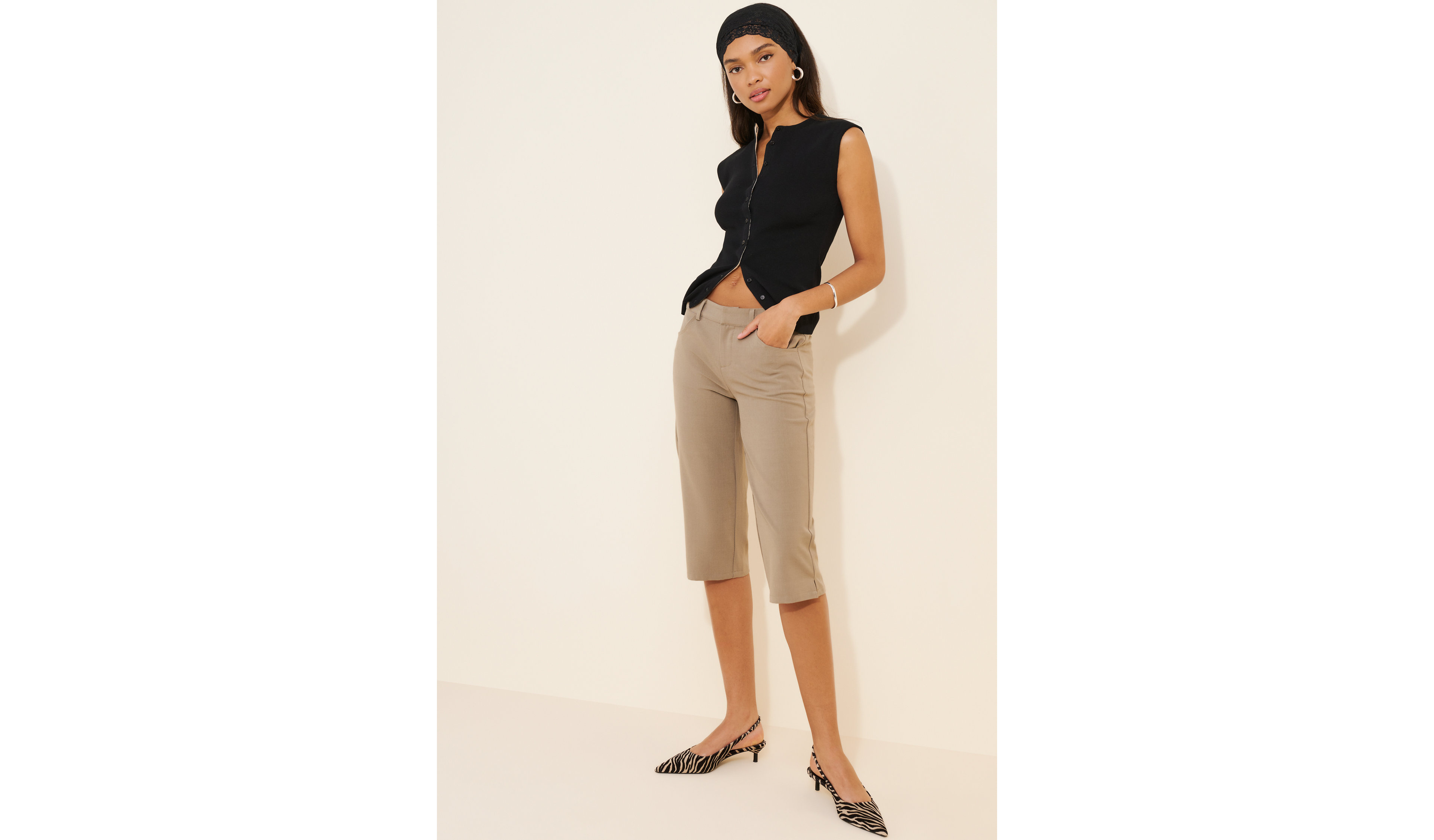 Motel Tunian Cropped Trousers