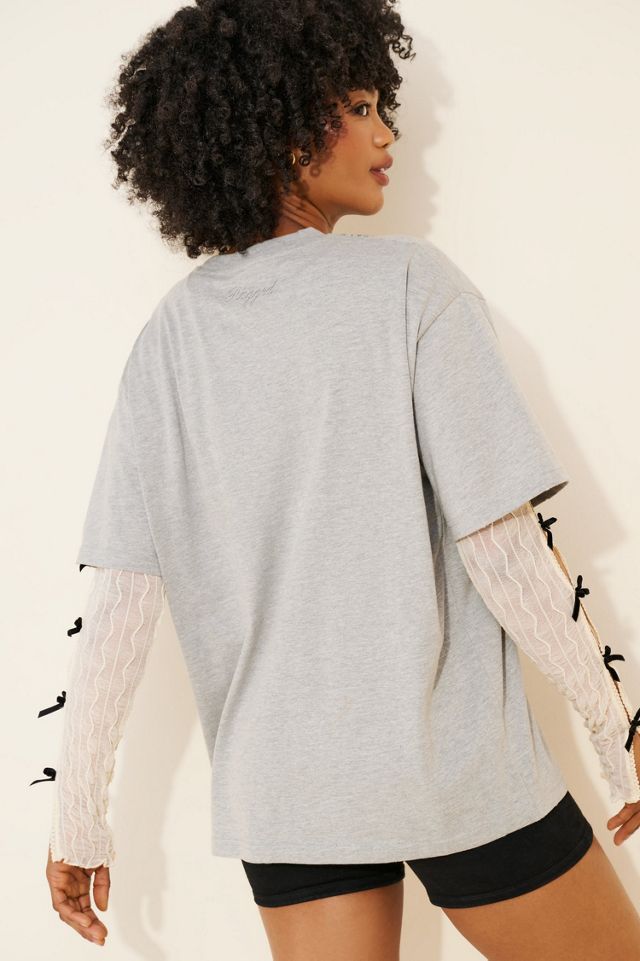 The Ragged Priest Pendant Oversized Short Sleeve Tee Shirt #1