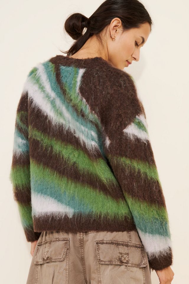 Obey Delirium Cardigan Sweater #1
