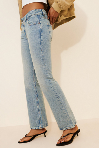 Motel Rigid Low Rise Flare Jeans