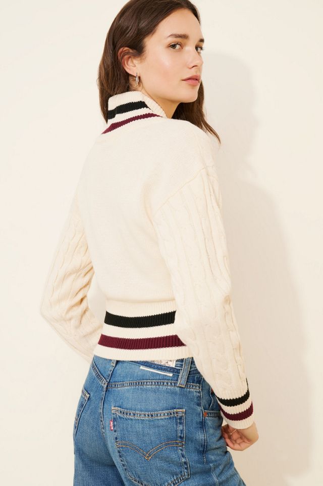 Steve Madden Addison Cable-Knit Sweater #1