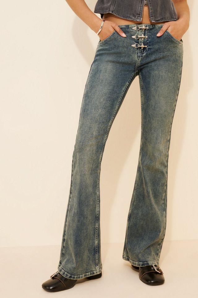 The Ragged Priest Low Rise Latch Jeans #3